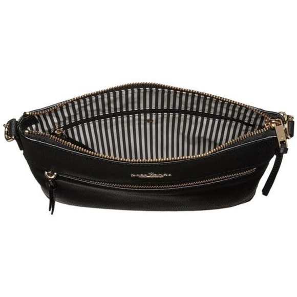 Kate Spade Black Crossbody Bag with Adjustable Strap and Zipper Closure - Picture 3 of 13